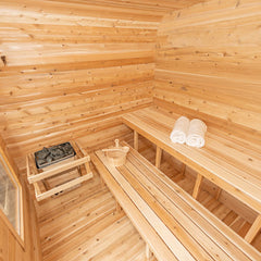 Canadian Timber Outdoor 2-4 Person Luna Sauna