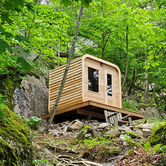 Canadian Timber Outdoor 2-4 Person Luna Sauna