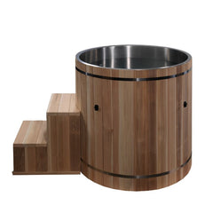 Dynamic Outdoor Cold Plunge Premium Pacific Cedar Wood (tub only)