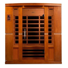 Golden Design Low EMF 4-Person Dynamic "Bergamo" Infrared Sauna with Hemlock Wood | Model: DYN-6440-01