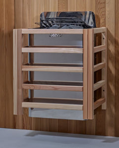 Golden Designs "Carinthia" 3-Person Full Spectrum Hybrid Outdoor Steam Sauna - Canadian Hemlock GDI-8123-01