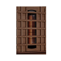 Golden Designs Near Zero EMF 6-Person Full Spectrum PureTech™ Infrared Sauna with Himalayan Salt Bar | Model: GDI-8260-01
